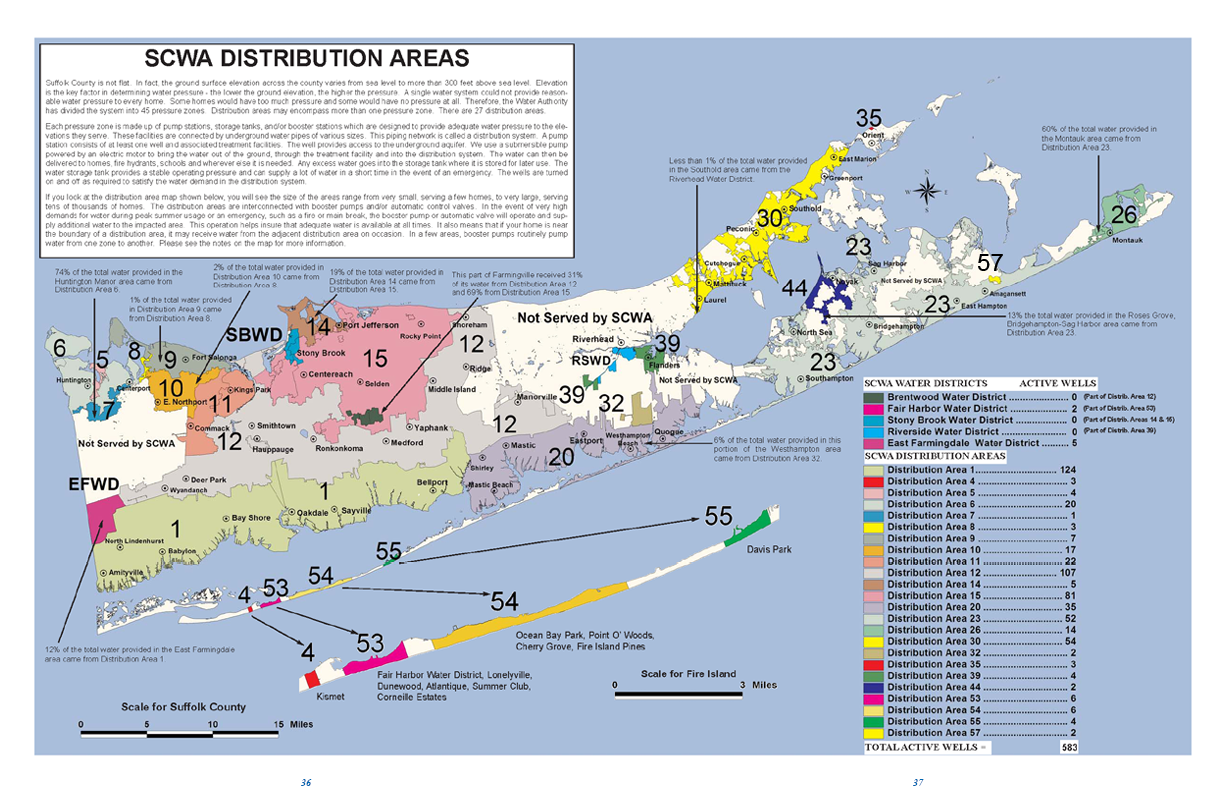water distribution map